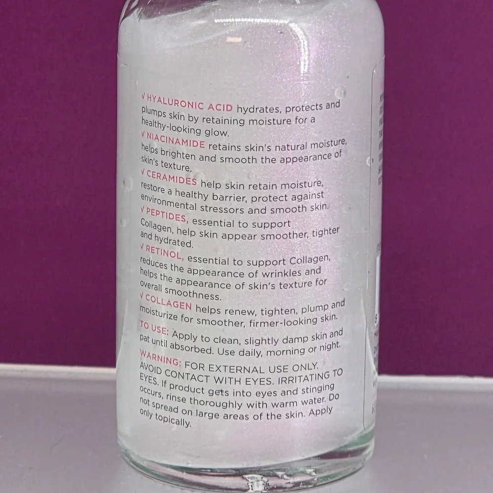 Global Beauty Care Power Serum Unisex 1 7oz 6 Benefits In 1 Anti Aging Glow Skin